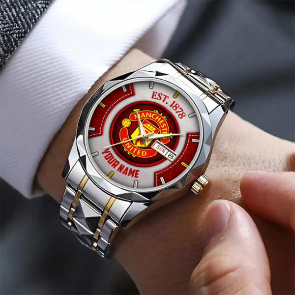 Personalized Manchester United Alloy Luxury Quartz Watch - TANTN 14742