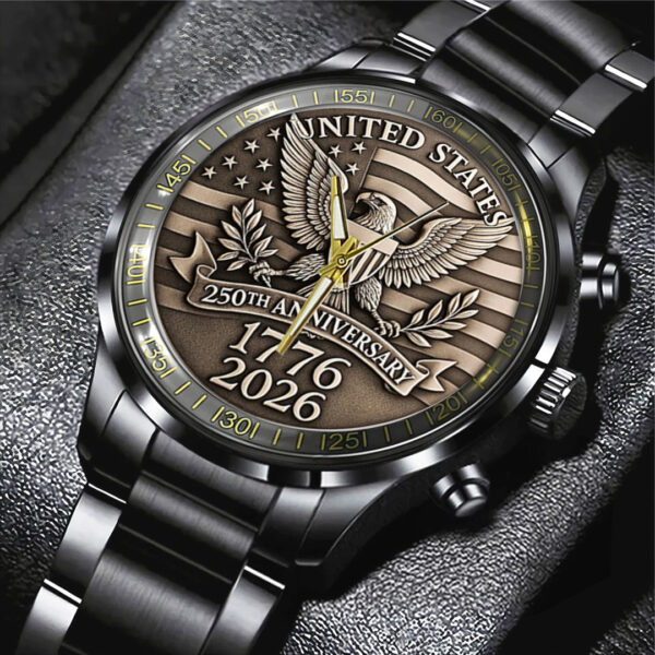 US250 Black Stainless Steel Watch - TANTN 14802