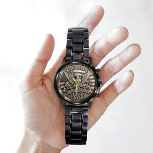 US250 Black Stainless Steel Watch - TANTN 14802