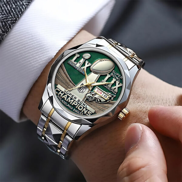 Philadelphia Eagles Alloy Luxury Quartz Watch - TANTN 14832