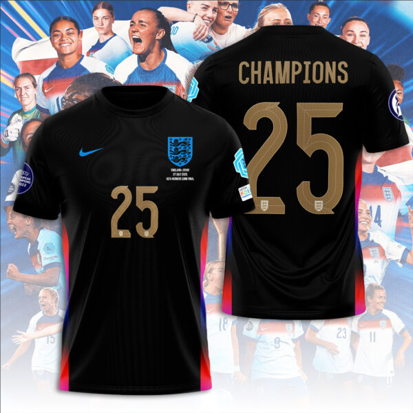 England Lionesses 3D Apparel - TANTN 14835