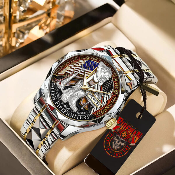 Firefighter Alloy Luxury Quartz Watch - TANTN 14867