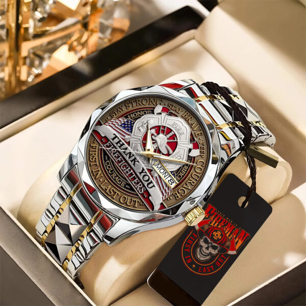Firefighter Alloy Luxury Quartz Watch - TANTN 14869