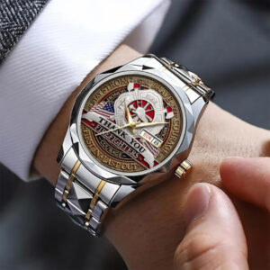 Firefighter Alloy Luxury Quartz Watch - TANTN 14869