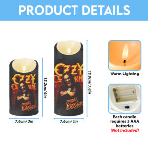 Ozzy Osbourne Led Candle - TANTN 14871