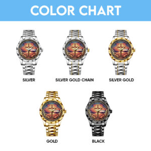 God Is Good Alloy Luxury Quartz Watch - TANTN 14884