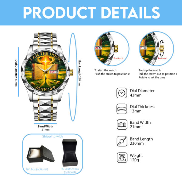 I Am The Door Alloy Luxury Quartz Watch - TANTN 14894