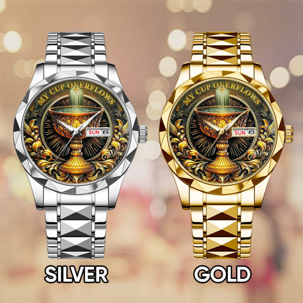 My Cup Overflows Alloy Luxury Quartz Watch - TANTN 14896