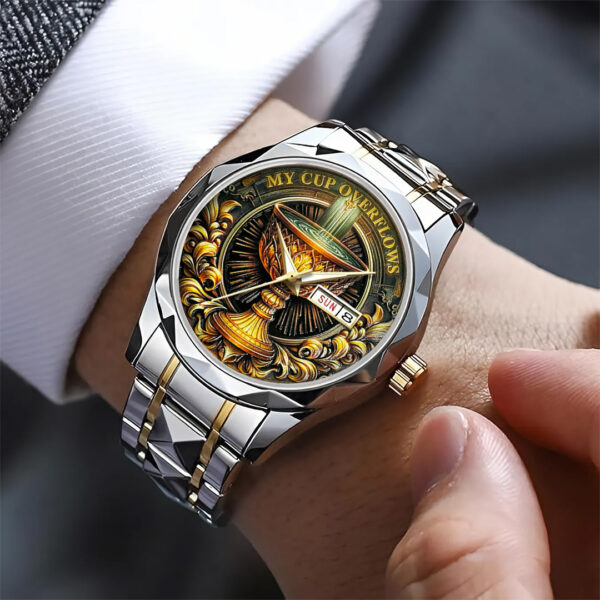 My Cup Overflows Alloy Luxury Quartz Watch - TANTN 14896
