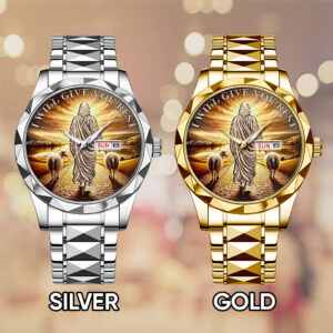 God Is Good Alloy Luxury Quartz Watch - TANTN 14901