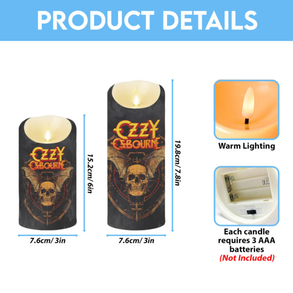Ozzy Osbourne Led Candle - TANTN 14912
