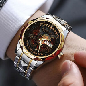 Testament Band Alloy Luxury Quartz Watch - HOATT 11938