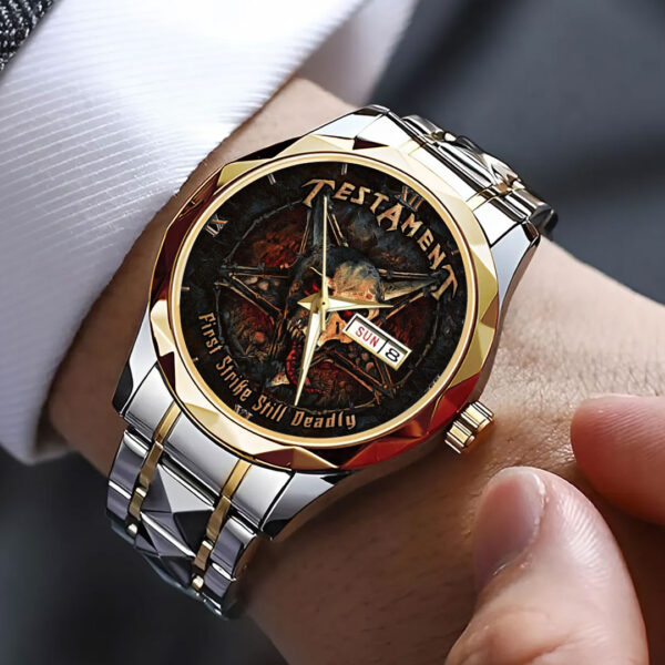 Testament Band Alloy Luxury Quartz Watch - HOATT 11938