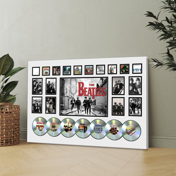 The Beatles Rectangle Canvas With Inner Frame - MAITM 11959
