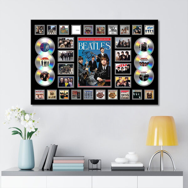 The Beatles Rectangle Canvas With Inner Frame - MAITM 11957