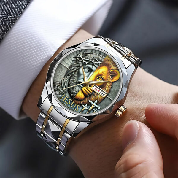 The Lion Of Judah Alloy Luxury Quartz Watch - TANTN 14881