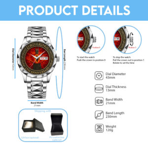 The Lord of the Rings Alloy Luxury Quartz Watch - TANTN 14819