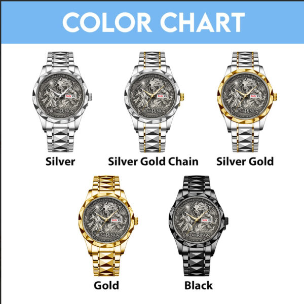 The Lord of the Rings Alloy Luxury Quartz Watch - TANTN 14820