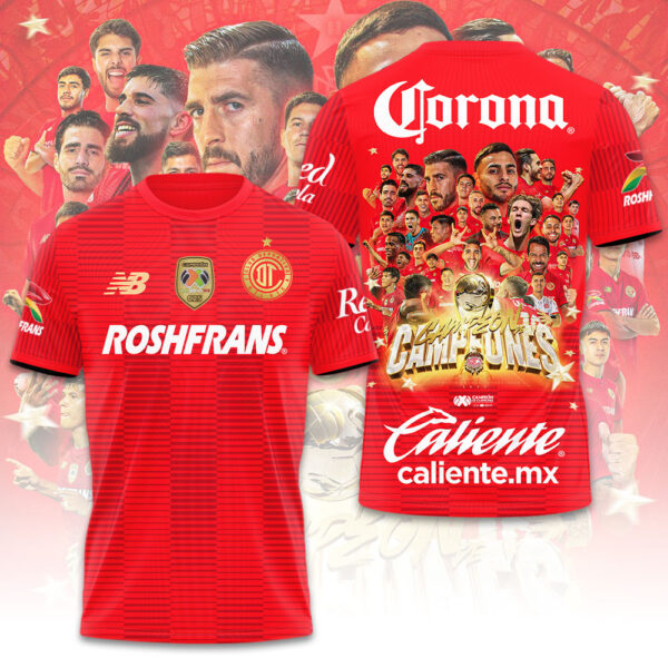 Deportivo Toluca FC 3D Apparel - GNE 4045