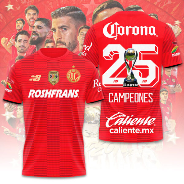 Deportivo Toluca FC 3D Apparel - GNE 4046