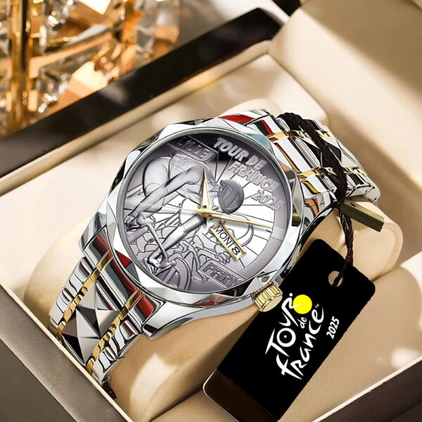 Tour De France 2025 Alloy Luxury Quartz Watch - TANTN 14082
