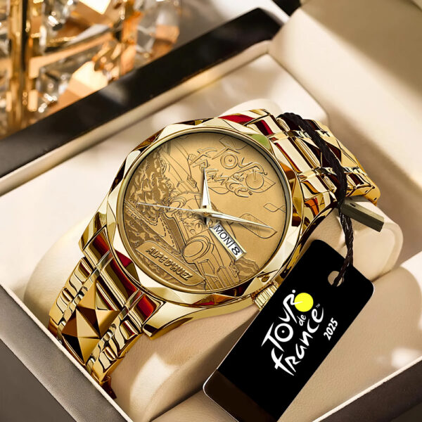 Tour De France 2025 Alloy Luxury Quartz Watch - TANTN 14080