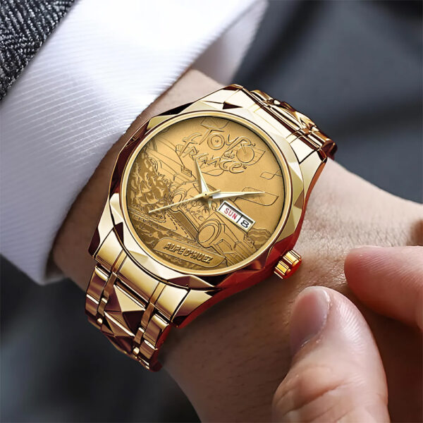 Tour De France 2025 Alloy Luxury Quartz Watch - TANTN 14080
