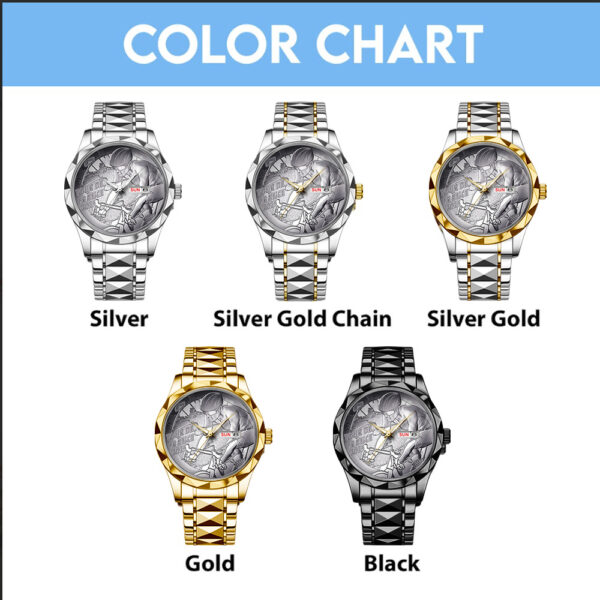 Tour De France 2025 Alloy Luxury Quartz Watch - TANTN 14081