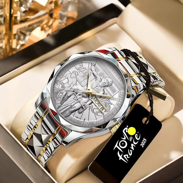 Tour De France 2025 Alloy Luxury Quartz Watch - TANTN 14083
