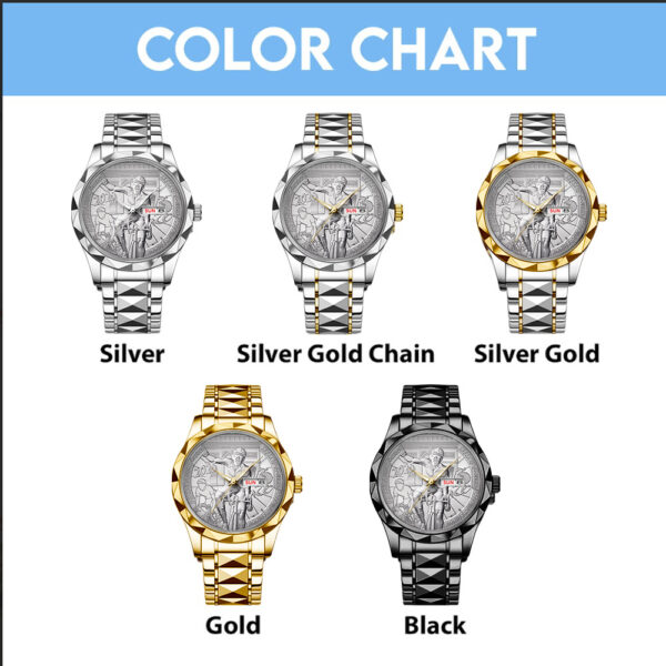Tour De France 2025 Alloy Luxury Quartz Watch - TANTN 14083