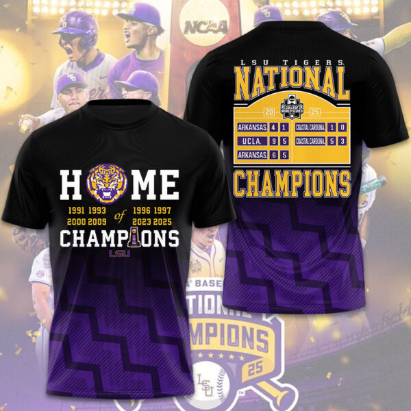 LSU Tigers Baseball 3D Apparel - GNE 3848