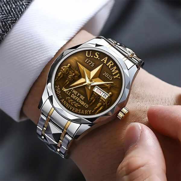 US Army Alloy Luxury Quartz Watch - TANTN 14639