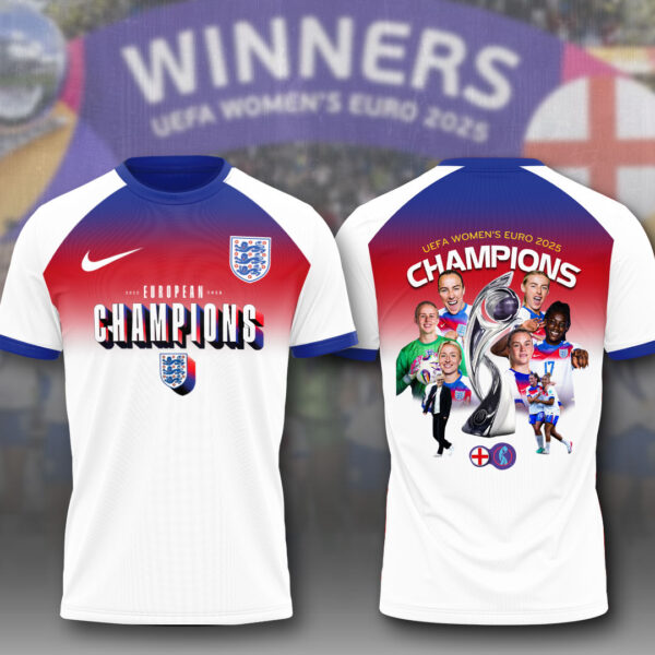 England Lionesses 3D T-Shirt - TMTHU 085