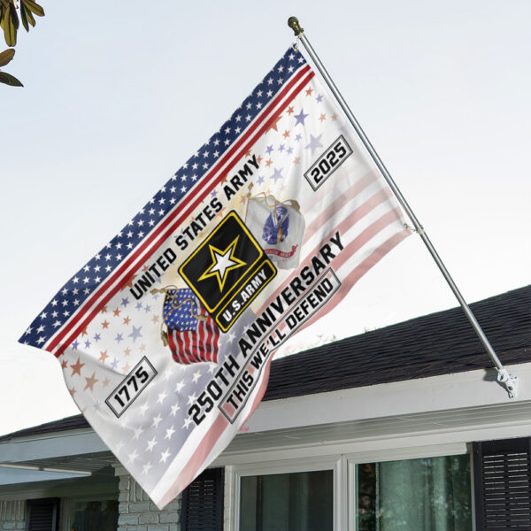 US Army 3D House Flag - MAITM 12159
