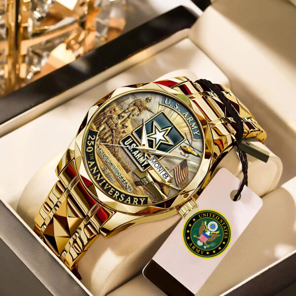 US Army Alloy Luxury Quartz Watch - MAITM 12168