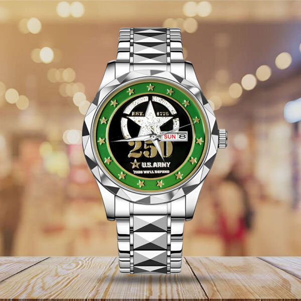 US Army Alloy Luxury Quartz Watch - MAITM 12207