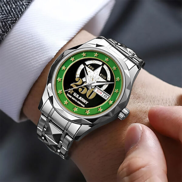 US Army Alloy Luxury Quartz Watch - MAITM 12207