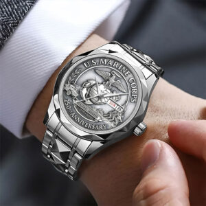 US Marine Corps Alloy Luxury Quartz Watch - MAITM 121187