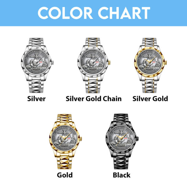 US Marine Corps Alloy Luxury Quartz Watch - MAITM 121187