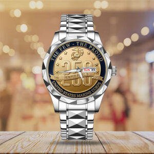 US Marine Corps Alloy Luxury Quartz Watch - MAITM 12146