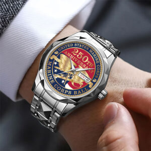 US Marine Corps Alloy Luxury Quartz Watch - MAITM 12344