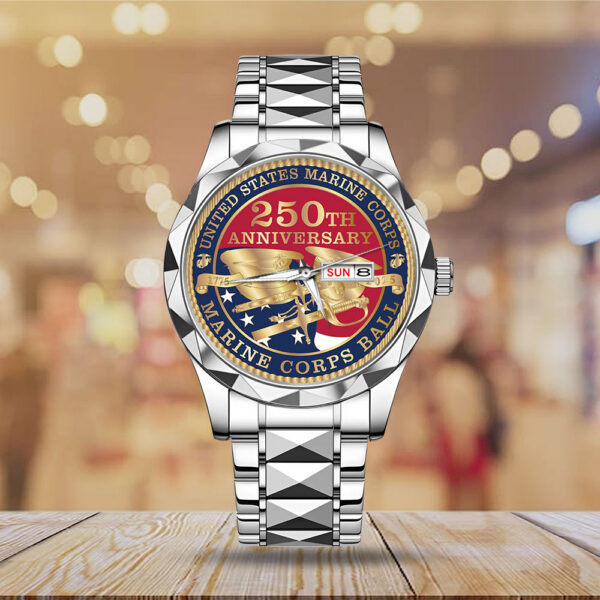 US Marine Corps Alloy Luxury Quartz Watch - MAITM 12344