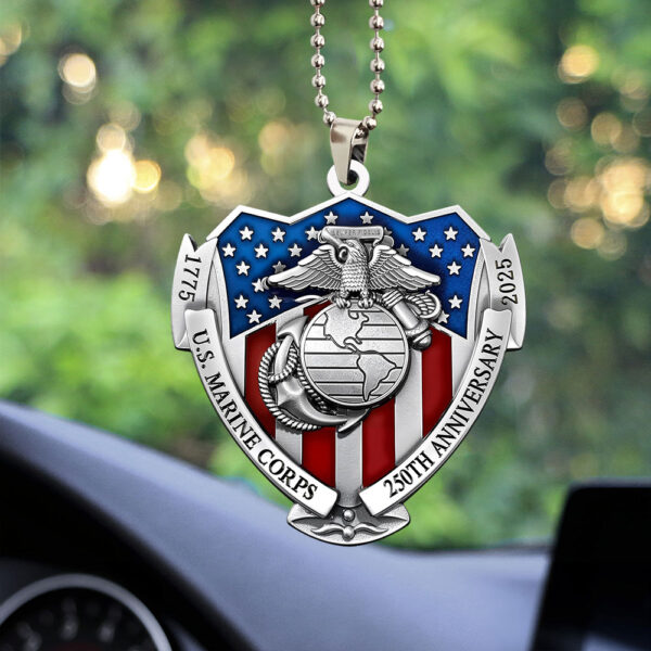 US Marine Corps Custom shape 2-sided Acrylic Car Ornament - MAITM 12372