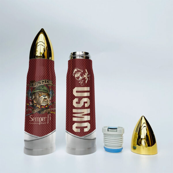 US Marine Corps Bullet Tumbler - MAITM 12376