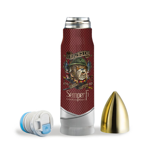 US Marine Corps Bullet Tumbler - MAITM 12376