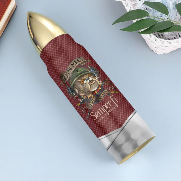 US Marine Corps Bullet Tumbler - MAITM 12376