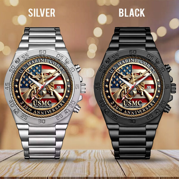 US Marine Corps Gentleman Stainless Steel Watch - HOATT 11965