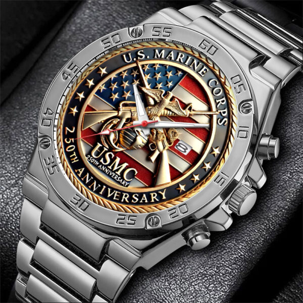 US Marine Corps Gentleman Stainless Steel Watch - HOATT 11965