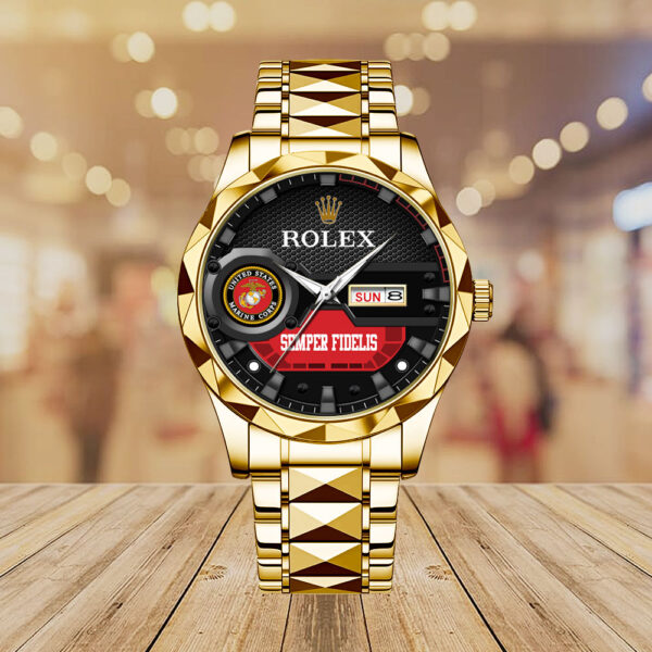 US Marine Corps x Rolex Alloy Luxury Quartz Watch - MAITM 12204