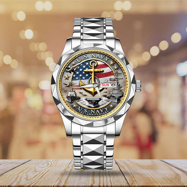 US Navy Alloy Luxury Quartz Watch - MAITM 12108